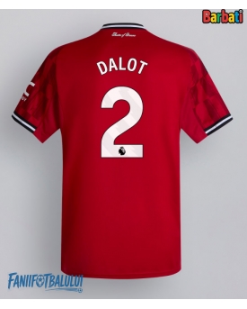 Manchester United Diogo Dalot #2 Tricou Fotbal Replică 2025-26 Barbati Acasa